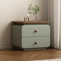 Table de Chevet MDF Arrondie - Couleur au Choix