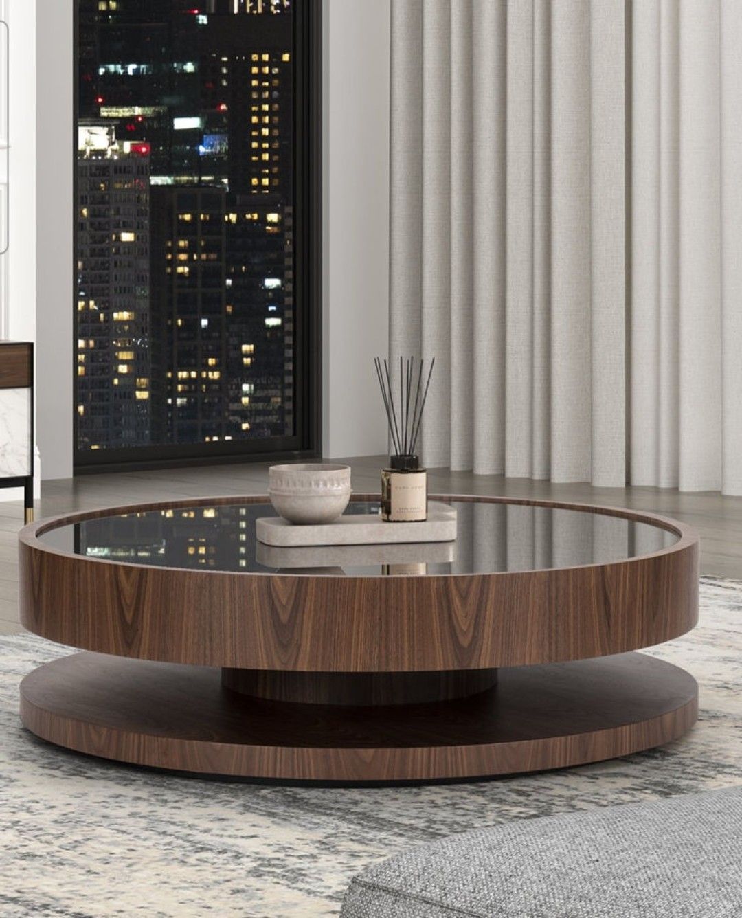Table Basse Ronde Luxe