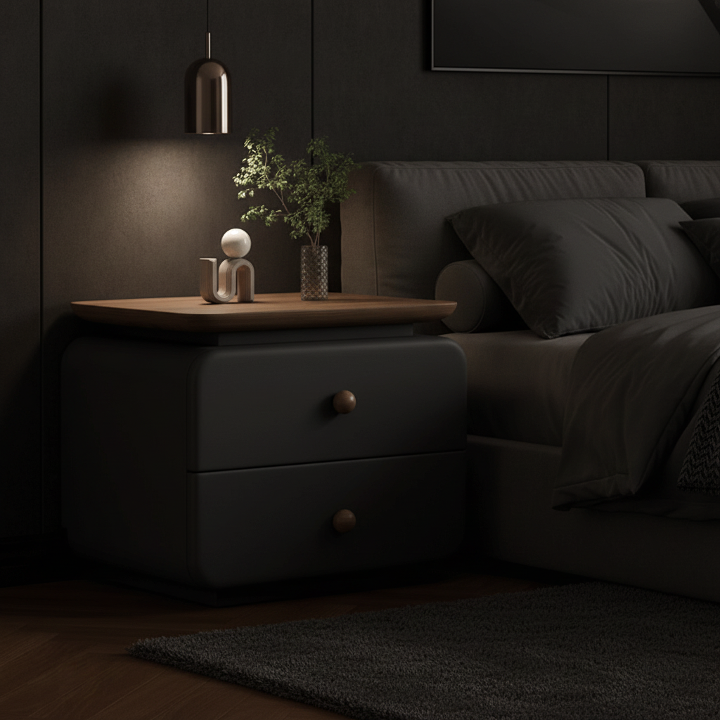 Table de Chevet - Variante noire